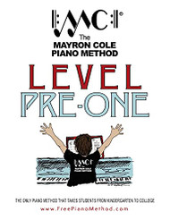 Pre-Level One Textbook: The Mayron Cole Piano Method