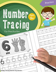 Number Tracing Book for Preschoolers