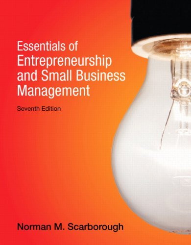 Essentials Of Entrepreneurship And Small Business Management