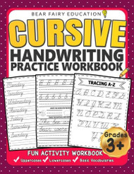 Cursive Handwriting Practice Workbook for 3rd 4th 5th Graders