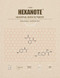 HEXANOTE - Hexagonal Graph Notebook - Organic Chemistry