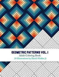 Geometric Patterns - Adult Coloring Book volume 1 - Inkcartel