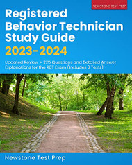 Registered Behavior Technician Study Guide 2023-2024