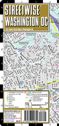 Streetwise Washington DC Map - Laminated City Center Street Map
