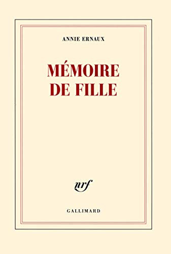 Mimoire de fille [ Gallimard Blanche ] (French Edition)