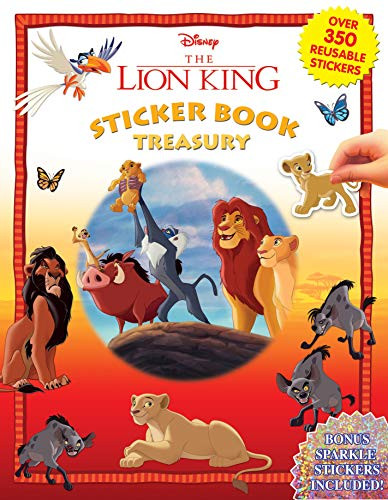 Phidal - Disney The Lion King Sticker Book Treasury Activity Book