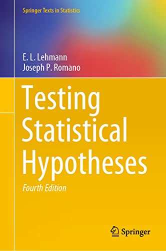 Testing Statistical Hypotheses: Volume 1