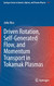 Driven Rotation Self-Generated Flow and Momentum Transport