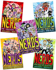 Nerds Series Collection Michael Buckley 5 Books Set