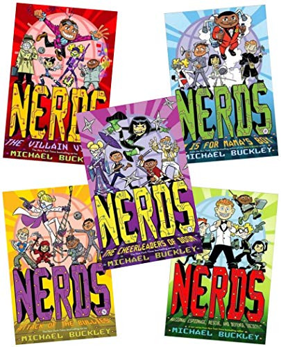 Nerds Series Collection Michael Buckley 5 Books Set