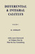 Differential and Integral Calculus Vol. One
