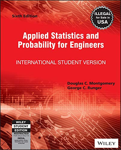 Applied Statistics and Probability for Engineers Isv