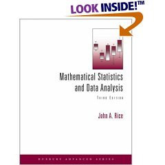 Mathematical Statistics and Data Analysis with CD Data Sets
