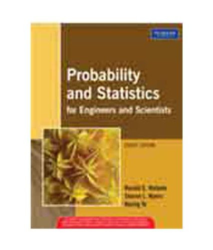 PROBABILITY AND STATISTIC FOR ENG AND SCI