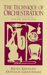 Technique Of Orchestration Recording by Kent Kennan
