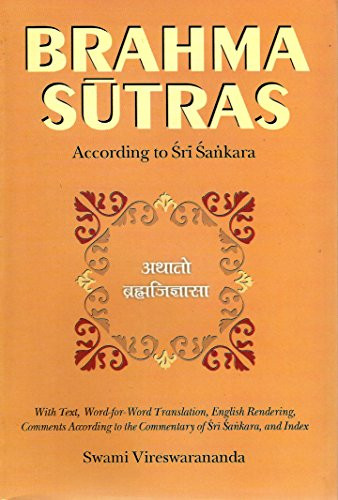 Brahma-Sutras: With Text Word-For-Word Translation English