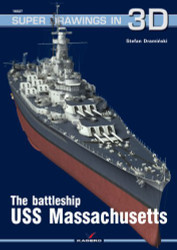 Battleship USS Massachusetts (Super Drawings in 3D)
