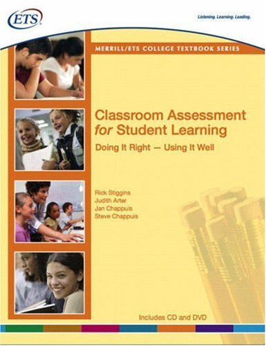 Classroom Assessment For Student Learning