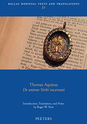 Thomas Aquinas De Unione Verbi Incarnati