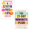 21-Day Immunity Plan A Statin-Free Life 2 Books Collection Set By
