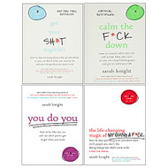 No F*cks Given Guide Collection 4 Books Set By Sarah Knight