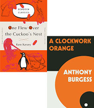 One flew over the cuckoos nest and a clockwork orange 2 books