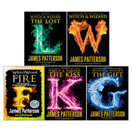 James patterson witch & wizard series 5 books collection set