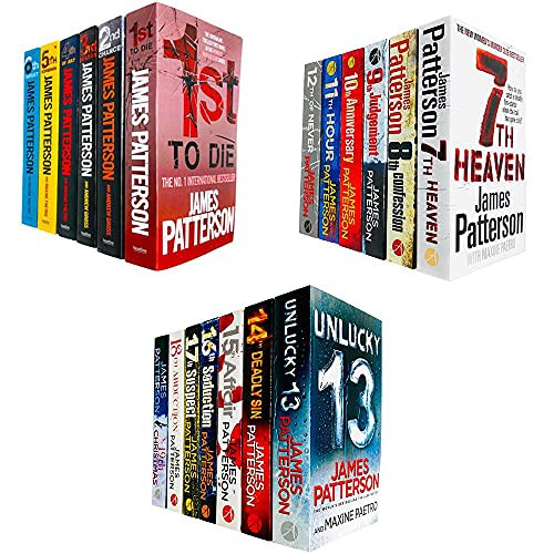 Womens Murder Club 18 Books Collection Set by James Patterson
