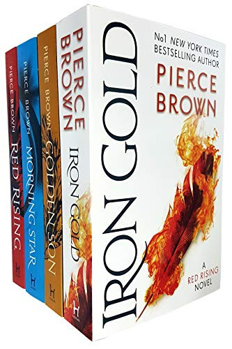 Red Rising Series 4 Books Collection Set by Pierce Brown