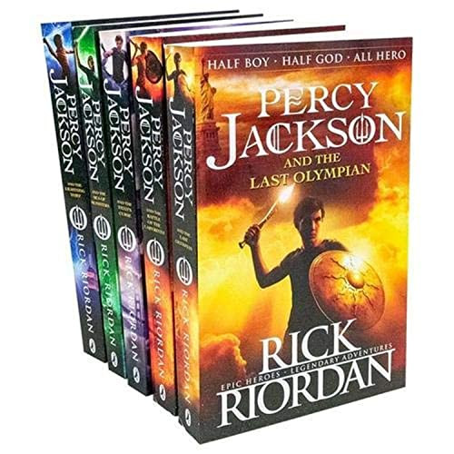 Percy Jackson The Ultimate Collection 5 Books Set Epic Heroes