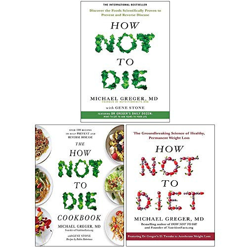 Michael Greger Collection 3 Books Set - How Not To Die The How Not
