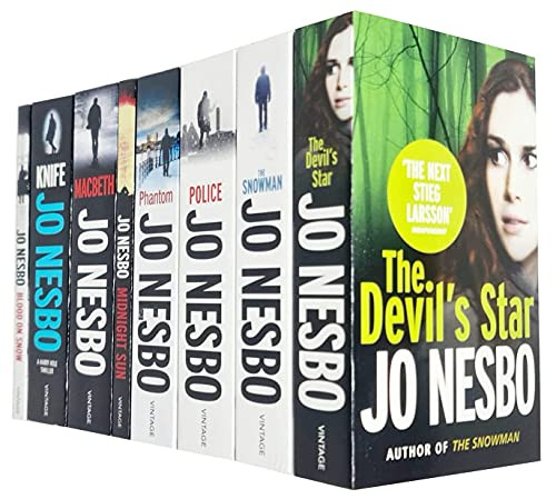 Jo Nesbo 8 Books Collection Set