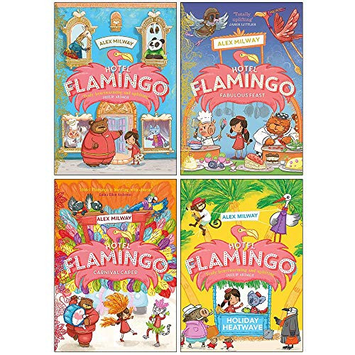 Hotel Flamingo Series 4 Books Collection Set By Alex Milway