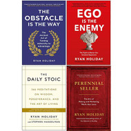 Ryan Holiday Collection 4 Books Set - The Obstacle is the Way Ego is