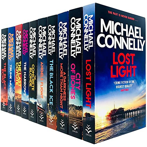 Michael Connelly Harry Bosch Series 10 Books Collection Set