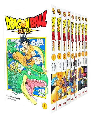 Dragon Ball Super Series volume 1-9 Books Collection Set By Akira
