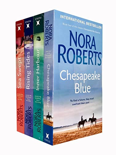 Nora Roberts Chesapeake Bay Series 4 Books Collection Set