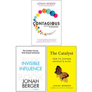 Jonah Berger Collection 3 Books Set - Contagious Invisible Influence
