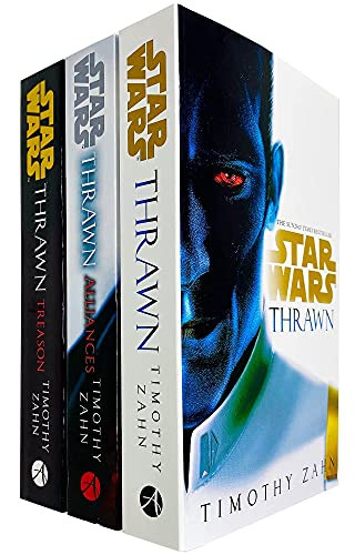 Star Wars: Thrawn Series Books 1 - 3 Collection Set by Timothy Zahn