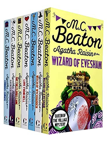 M C Beaton Agatha Raisin Series 8-14 Collection 7 Books Set