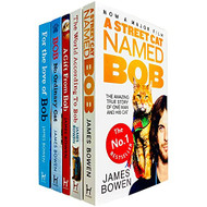 Bob The Cat Series Books 1 - 5 Collection Set by James Bowen