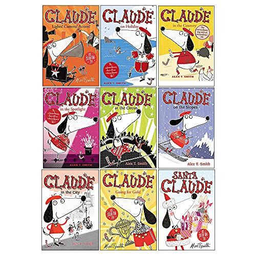 Claude A Rather Smashing Collection 9 Books Box Set by Alex T. Smith