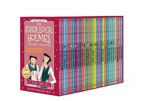 Sherlock Holmes Children's Collection 30 Books Box Set by Sir