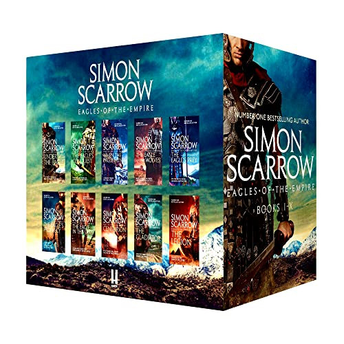 Eagles of the Empire Series Books 1 - 10 Collection Box Set by Simon -  Scarrow