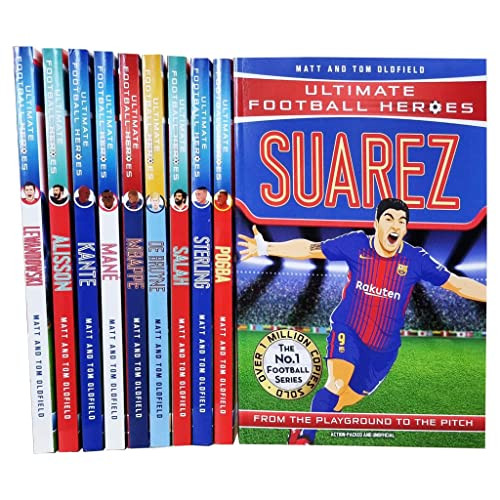 Ultimate Football Heroes Series 2 by Matt & Tom Oldfield 10 Books