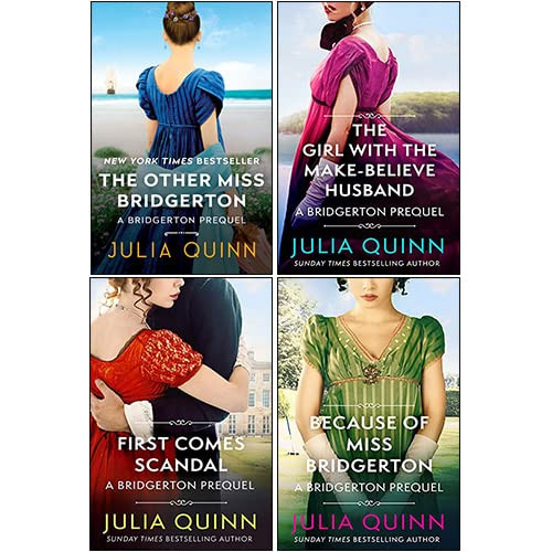 Rokesbys Bridgerton Prequels Series Books 1 - 4 Collection Set by