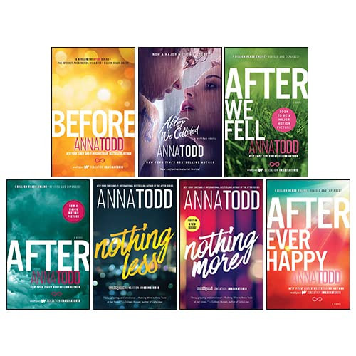 After & The Landon Series 7 Books Collection Set By Anna Todd