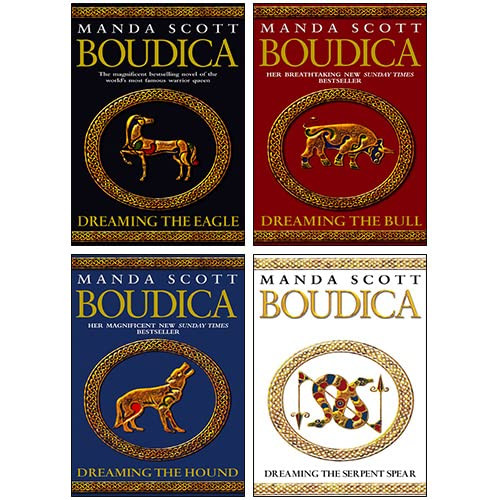 Boudica Trilogy Collection 4 Books Set By Manda Scott