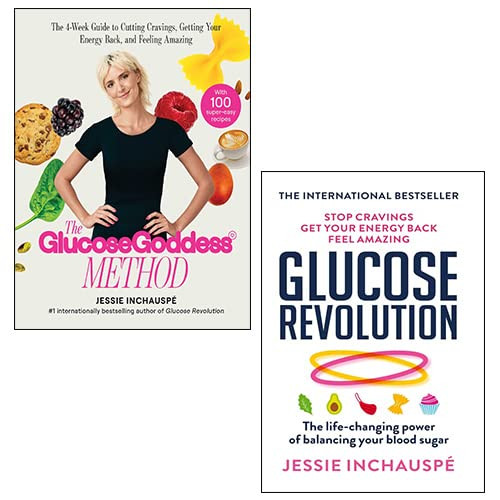 Jessie Inchauspe 2 Books Collection Set - Glucose Goddess Method