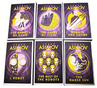 Isaac Asimov Robot Series 6 Books Collection Set